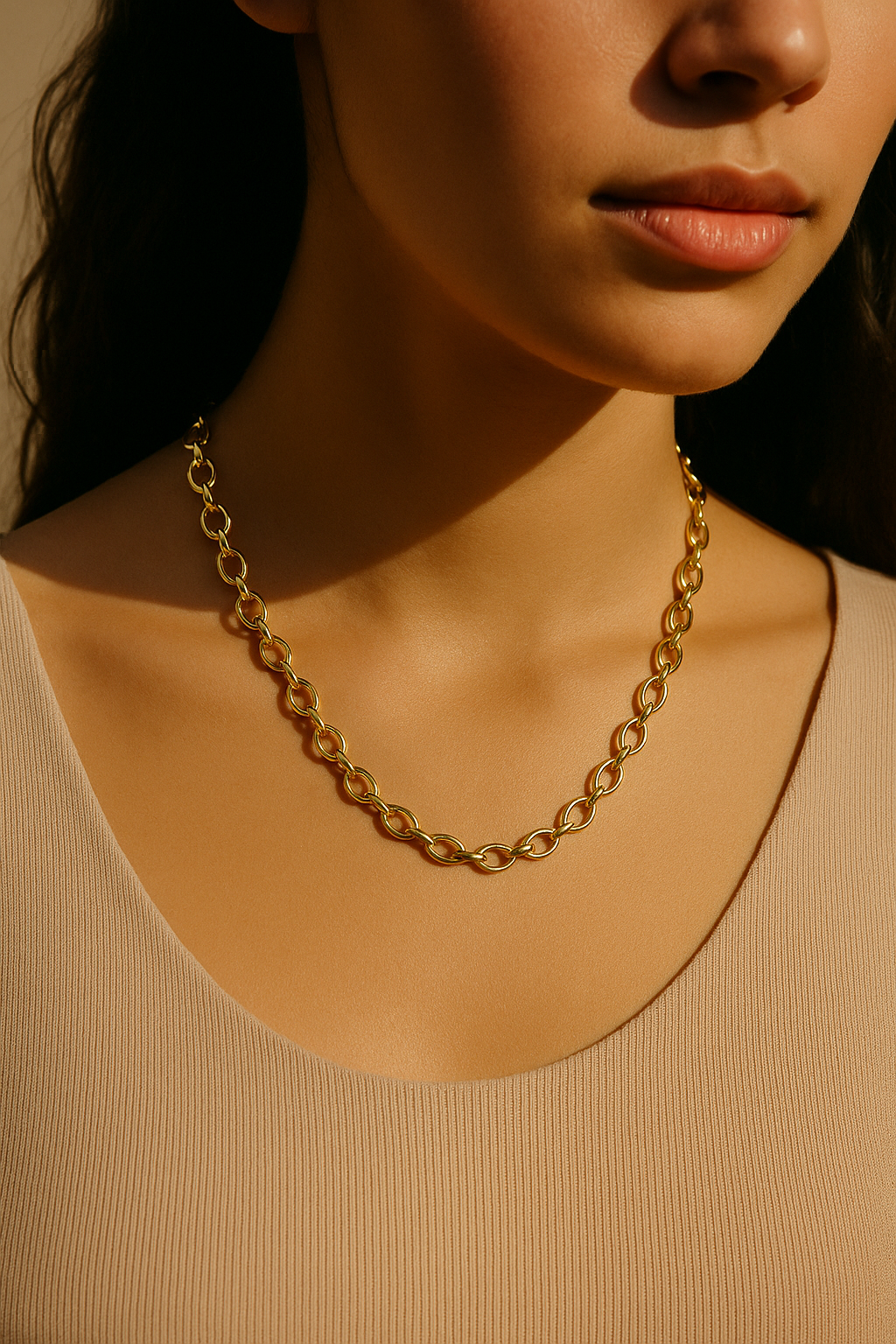 Oro Loop Necklace
