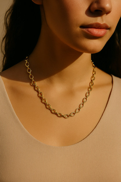Oro Loop Necklace