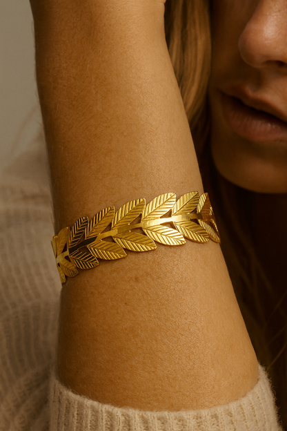 Elysian Leaf Bracelet